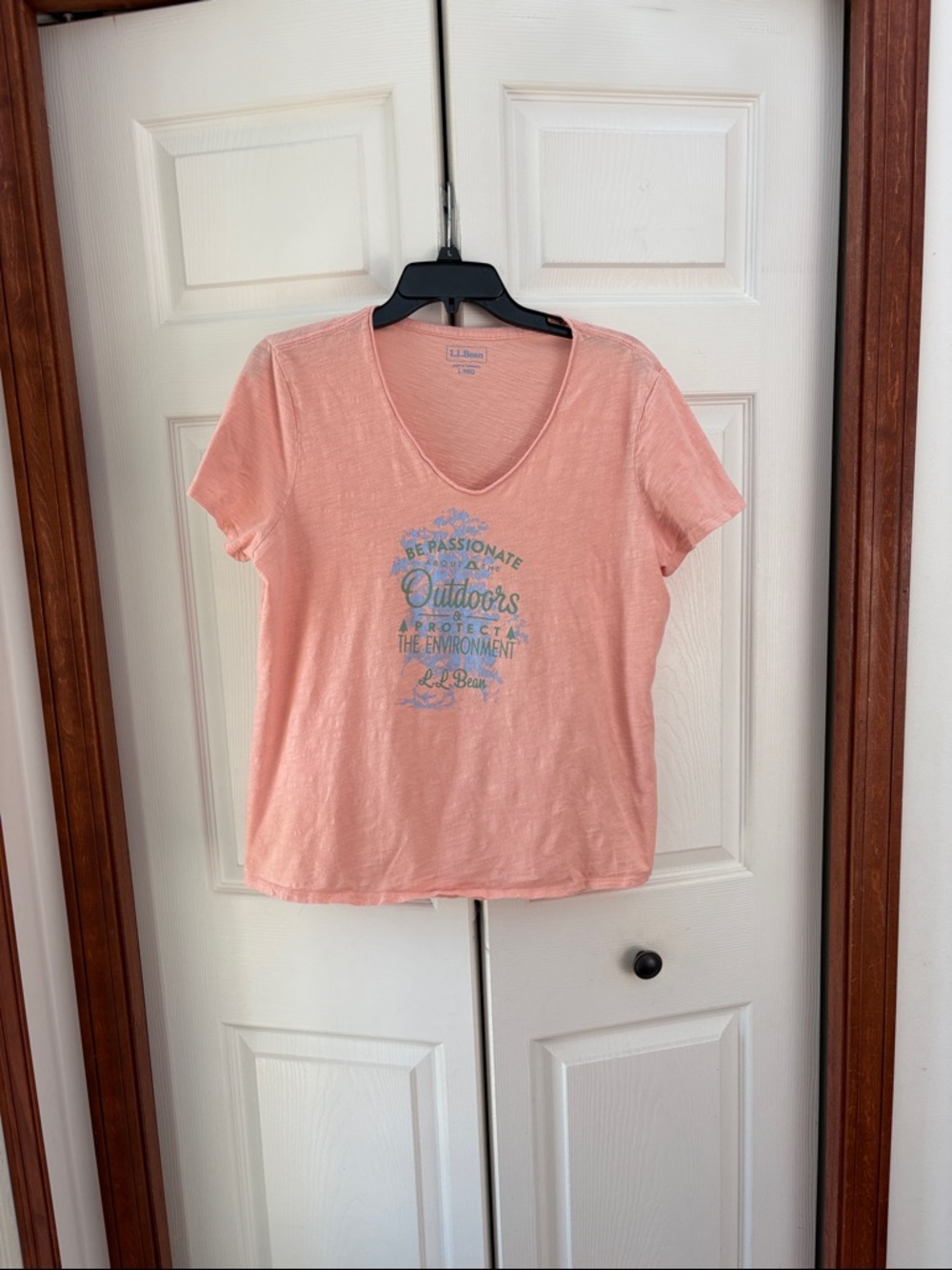 LL Bean graphic tee great